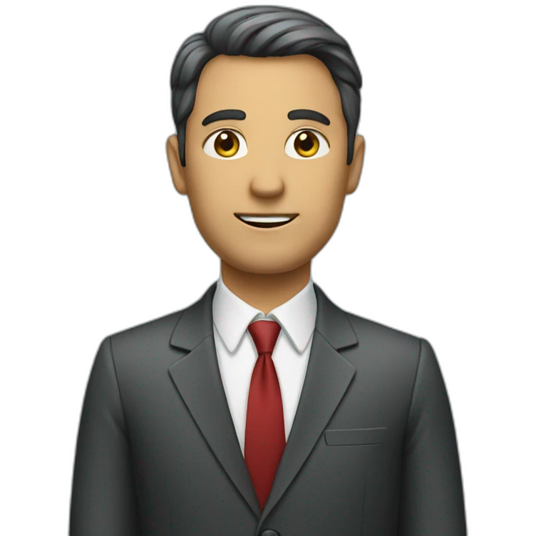 standing businessman emoji