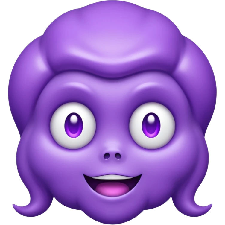 je veux un Ectoplasma ( Pokémon) qui a l'air mignon emoji