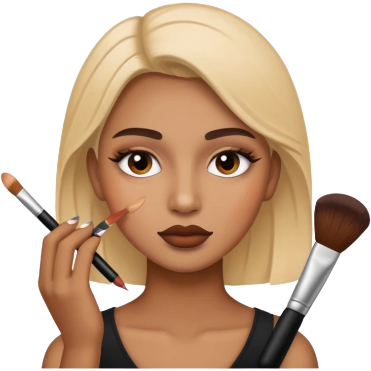 making up  emoji