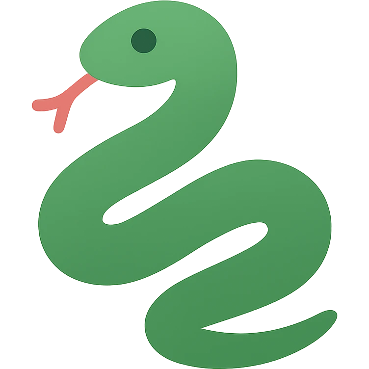 Snake emoji