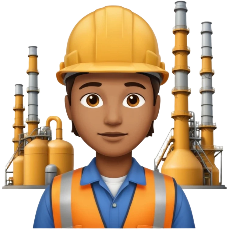 oil refinery worker emoji