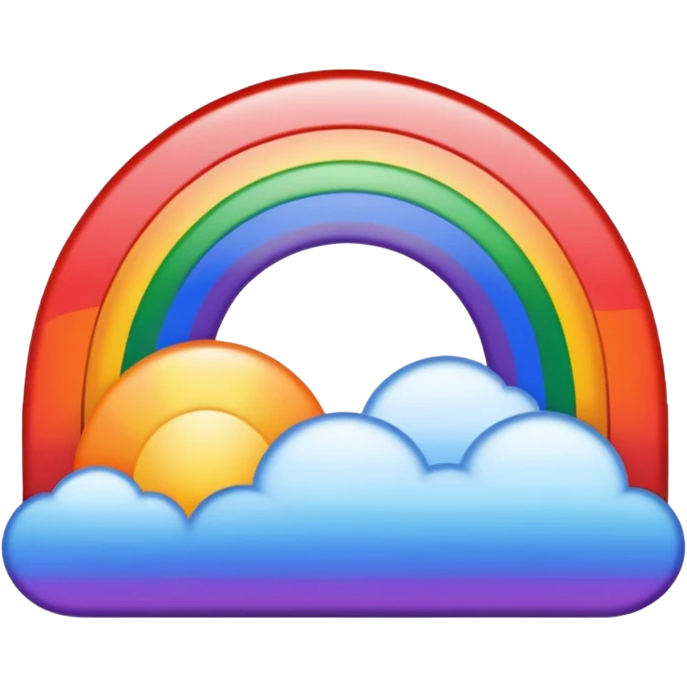 🎈🌄🌈 emoji