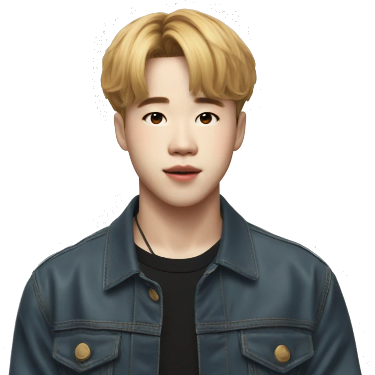 Jimin de BTS fâché  emoji