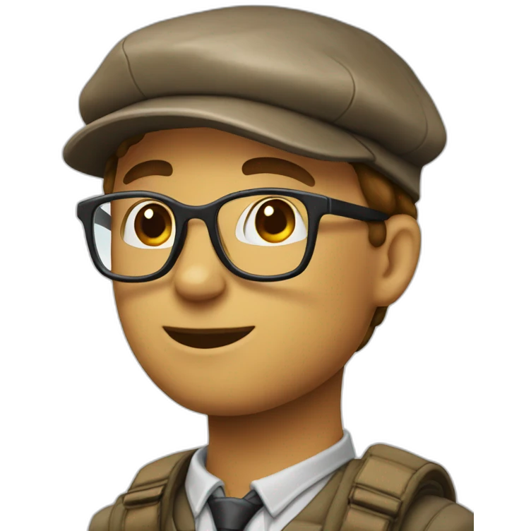 nerd_with_beret emoji