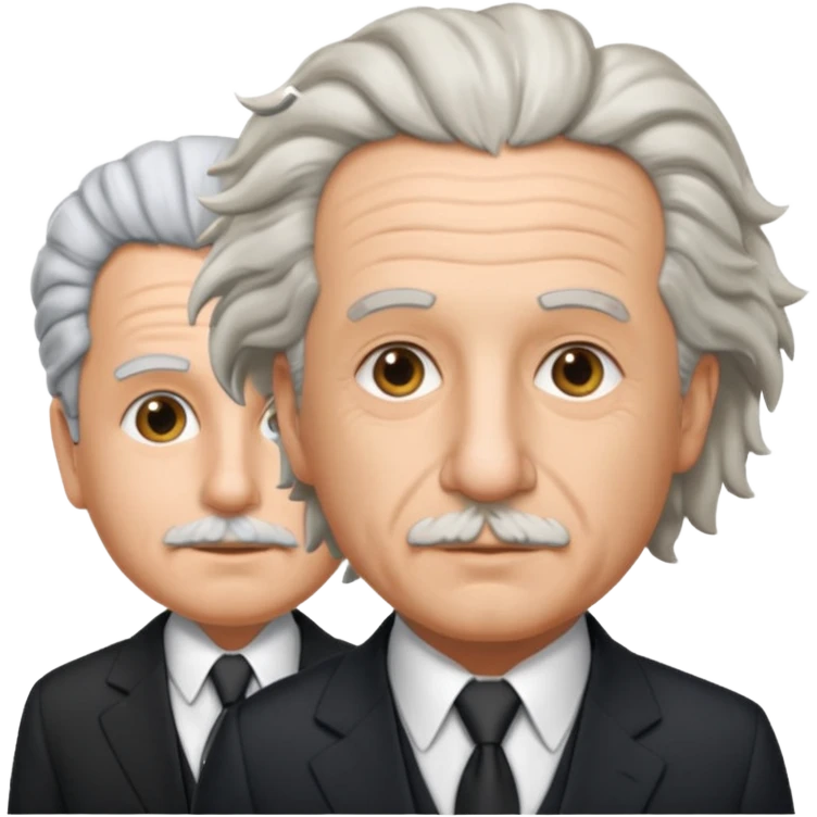 Epstien with einstien emoji