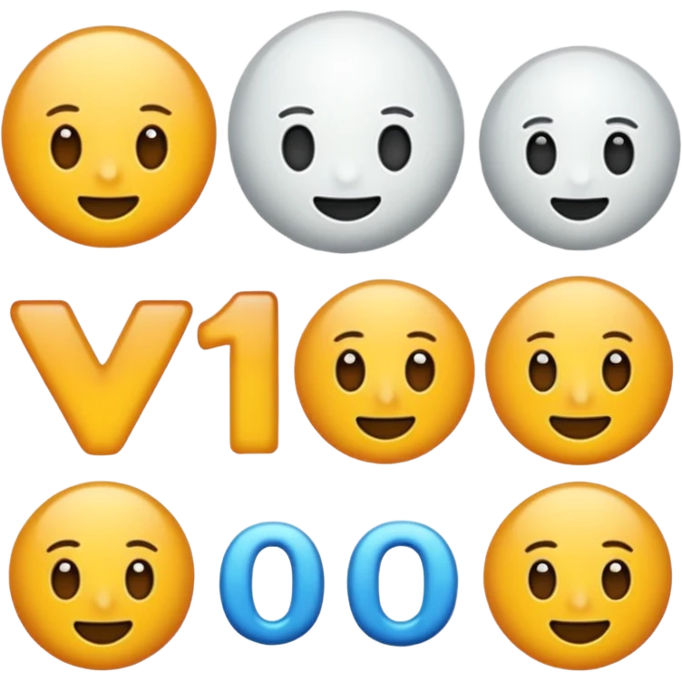 6 7 Text emoji