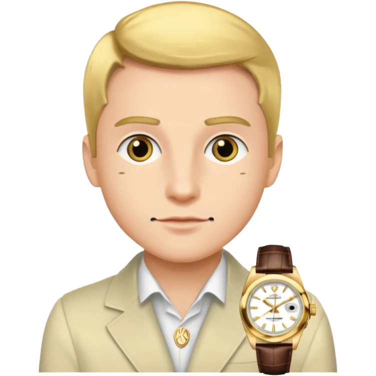 Rolex omoji hyr bu değil sadece el onu istiyorum emoji