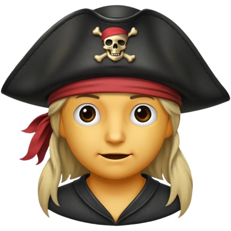 pirate hat emoji