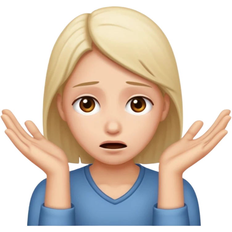 Pleading emoji
