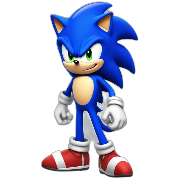 Sonic The Hedgehog emoji
