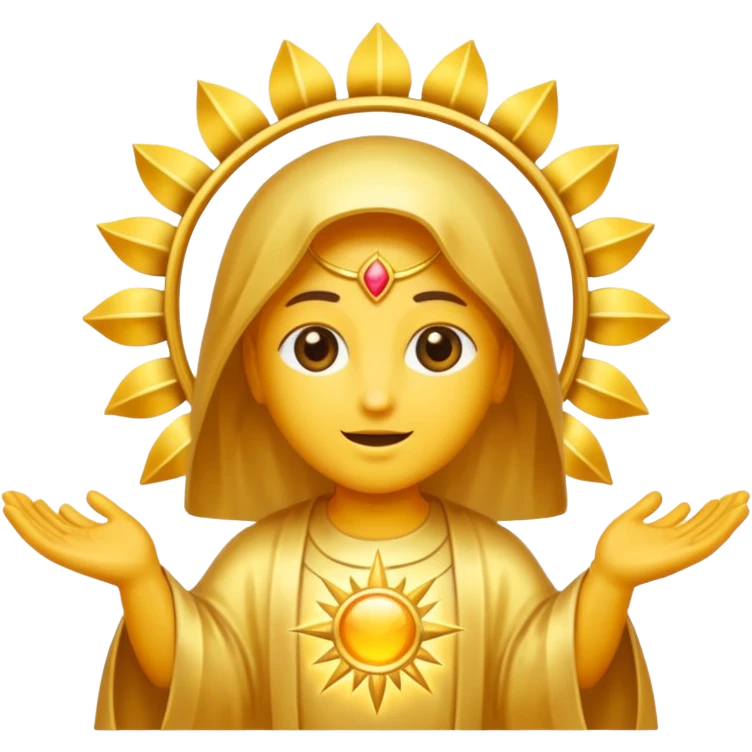 God blessing emoji