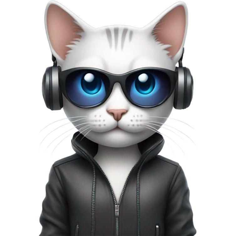 agent cat emoji