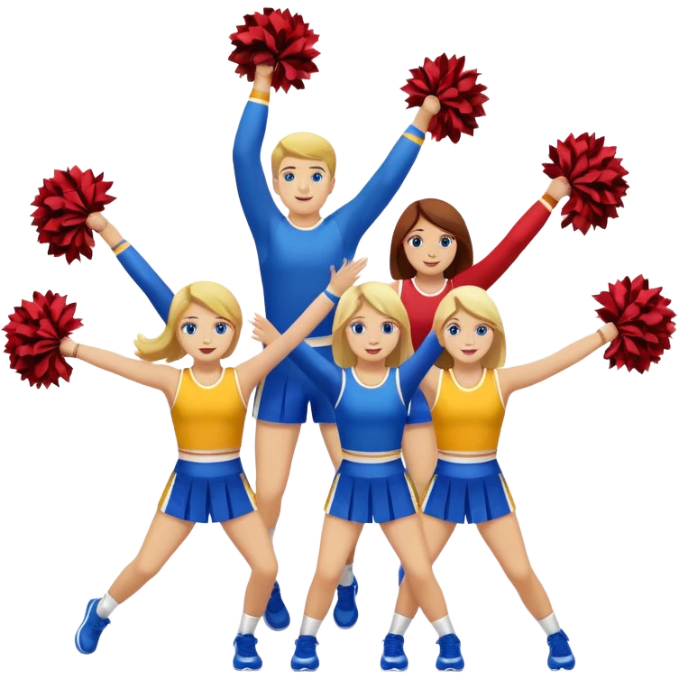 Cheer stunt emoji