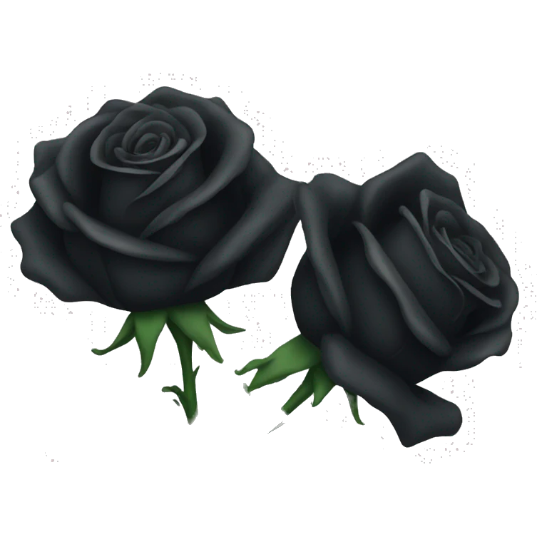 black rose emoji