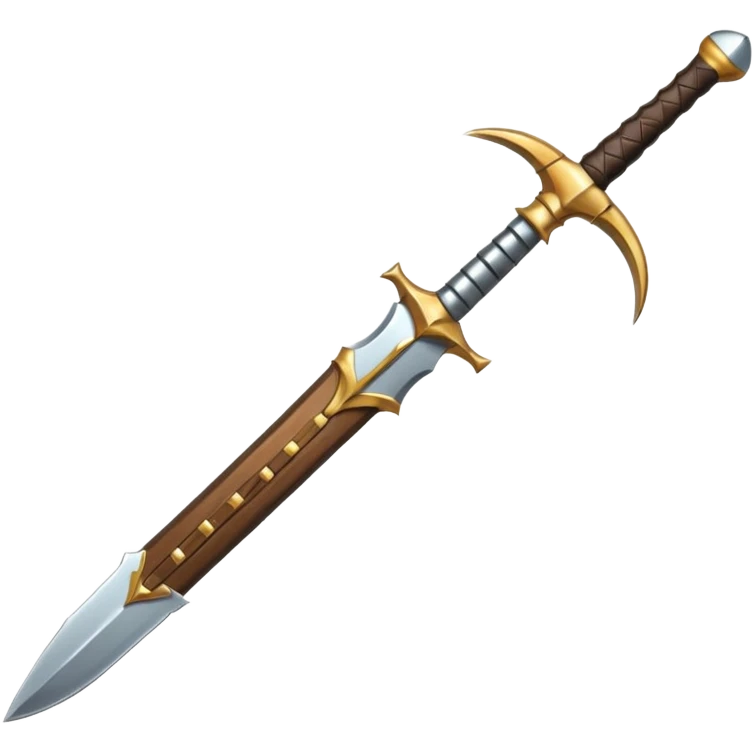 Quiero que sea una espada pixeleada emoji