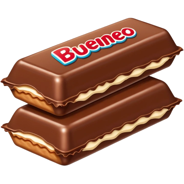 Le chocolat Kinder bueno emoji