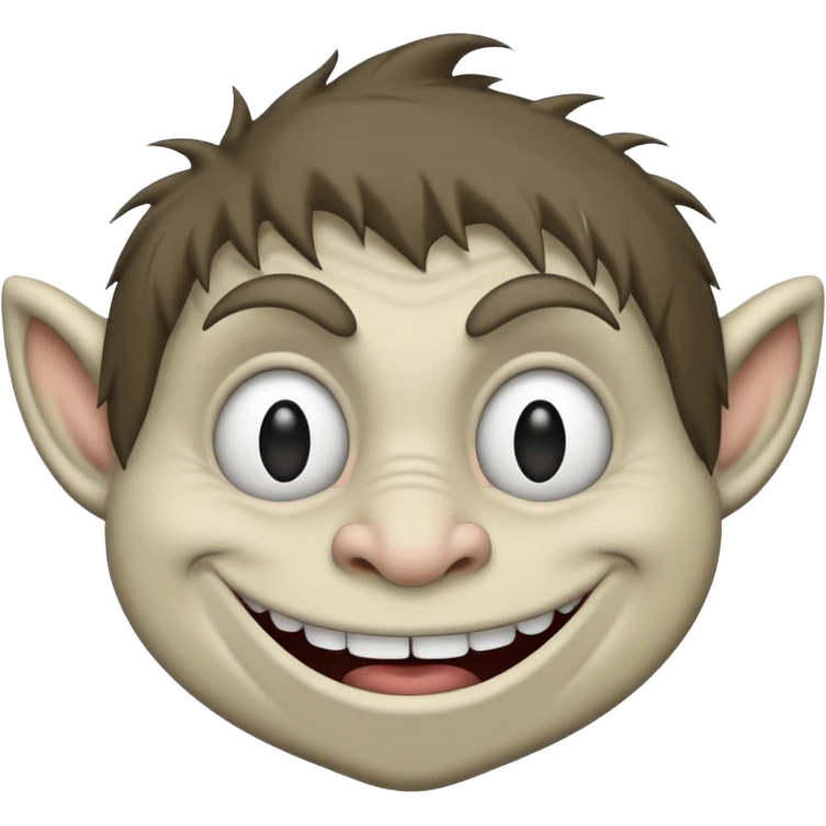 Troll face emoji