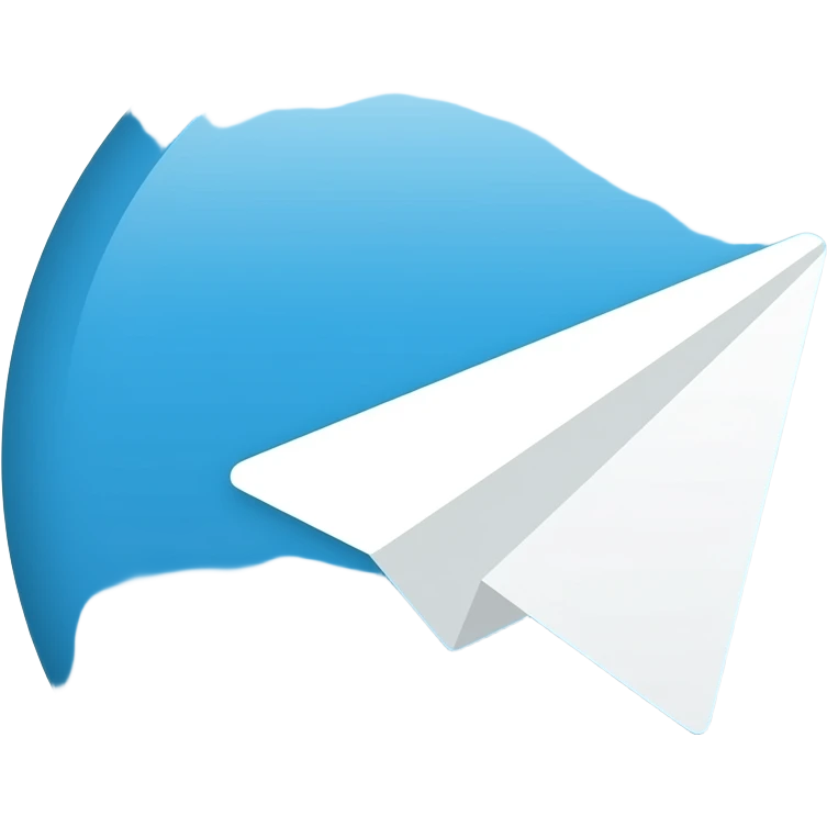 Telegram icon emoji