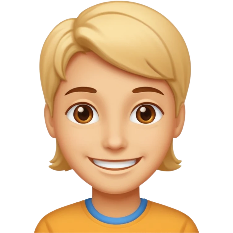 A smiling emoji