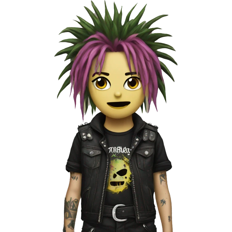 Crust punk emoji