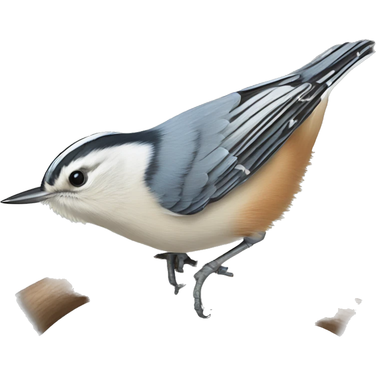 white-breasted nuthatch emoji