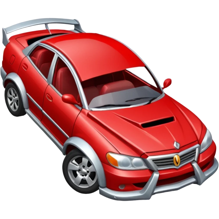 Car cross emoji