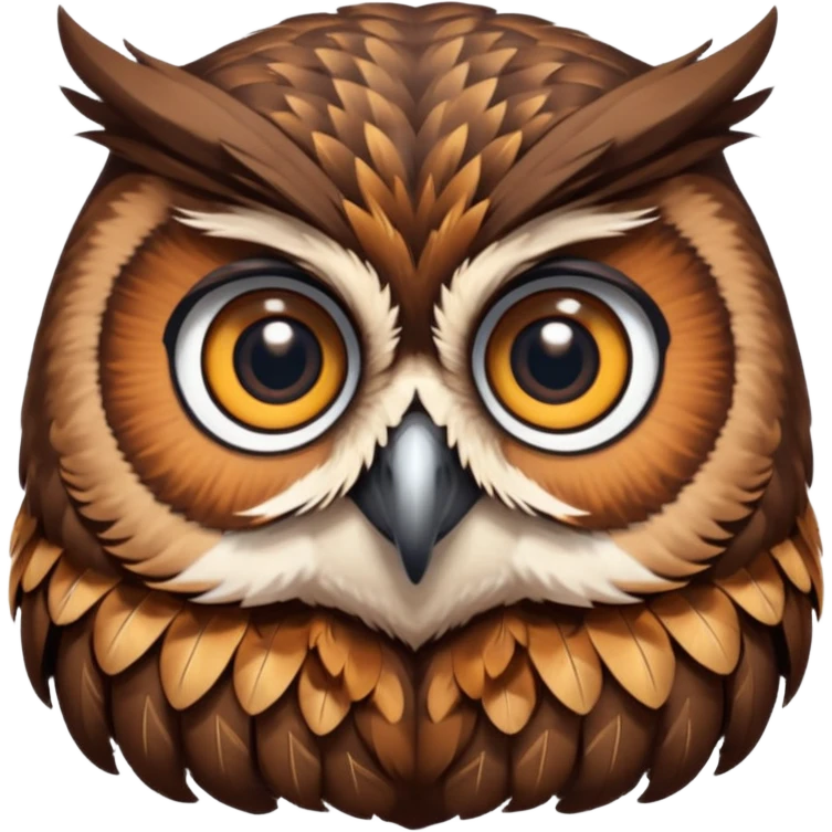 Cabeza de búho  emoji