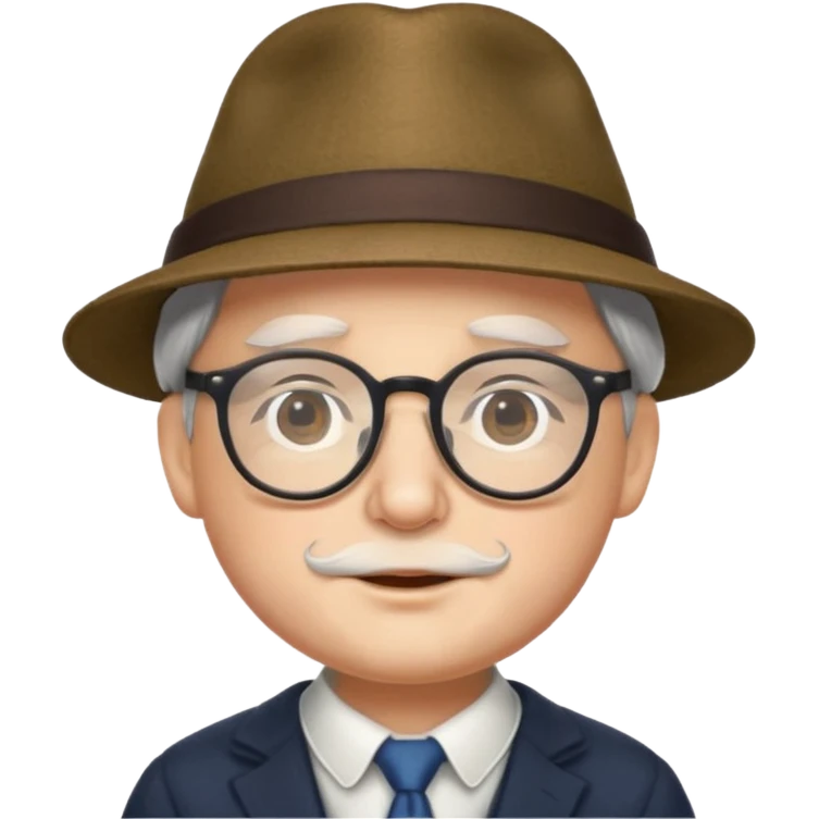 Wiily with hat and glasses emoji