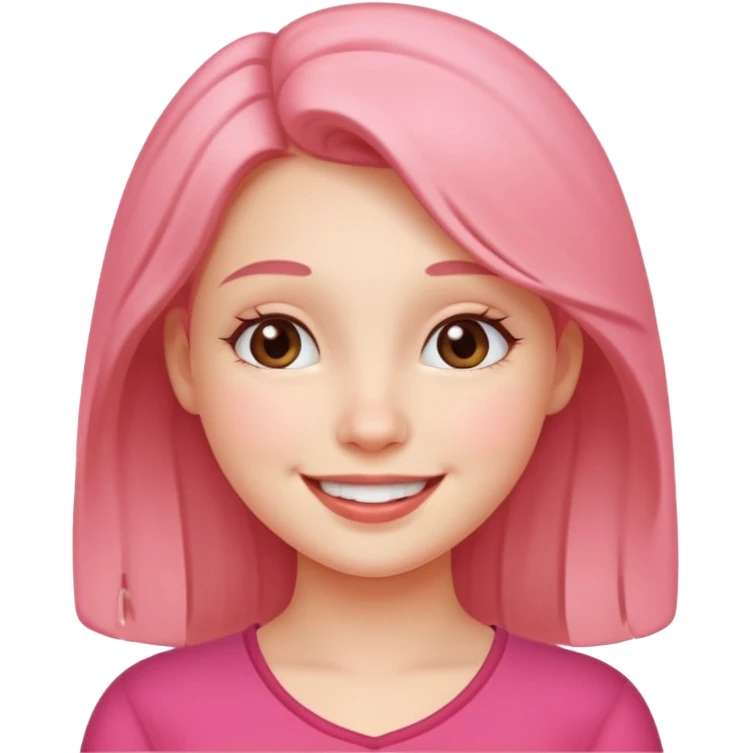 girl cute like me emoji