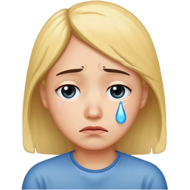 Sad emoji