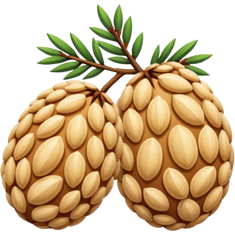 one pine nut emoji