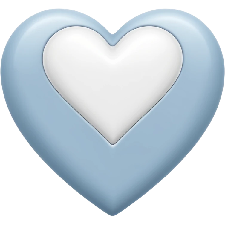 Coeur blanc emoji
