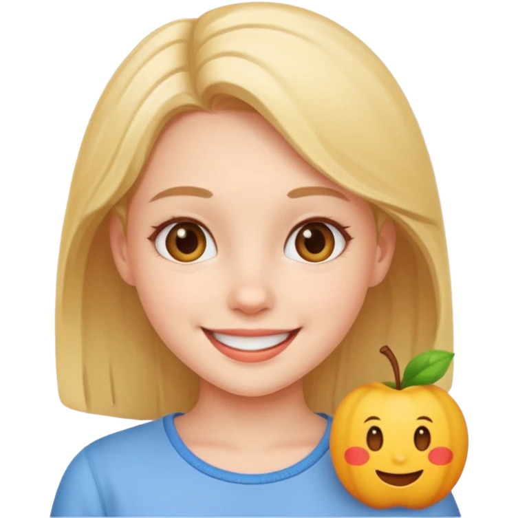 Garota fofa emoji