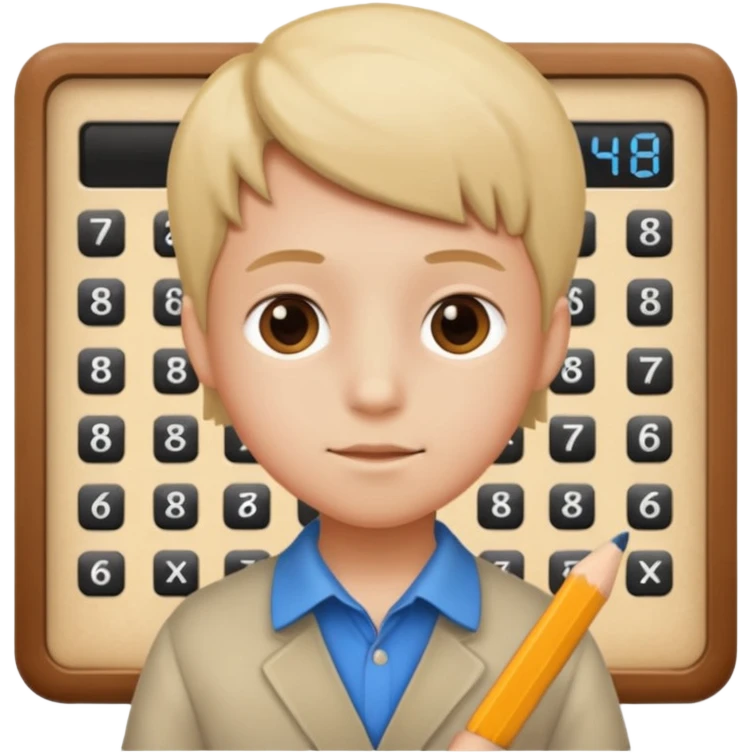 Kid doing 67 emoji