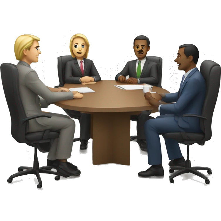 Meeting emoji | AI Emoji Generator
