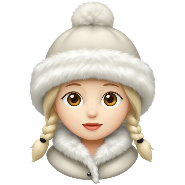 fluffy hat  emoji