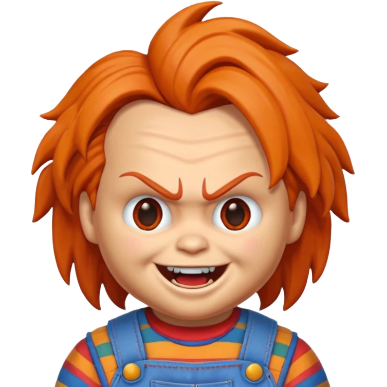Un emojin de chuky emoji
