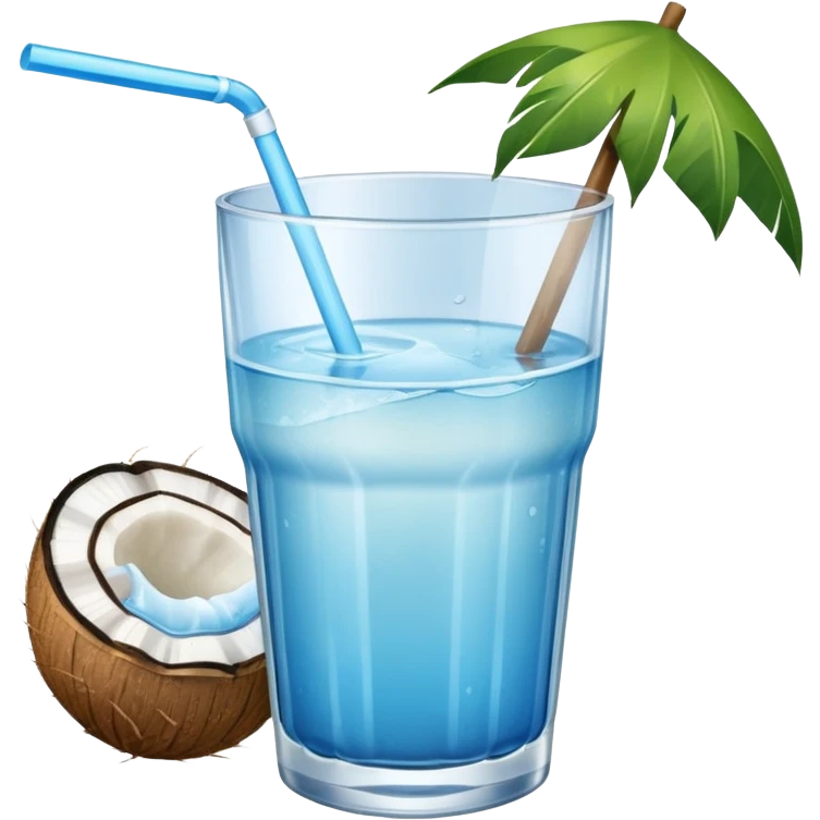 Coconut water emoji