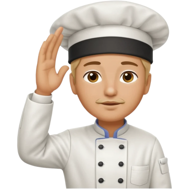 yes chef saluting emoji | AI Emoji Generator