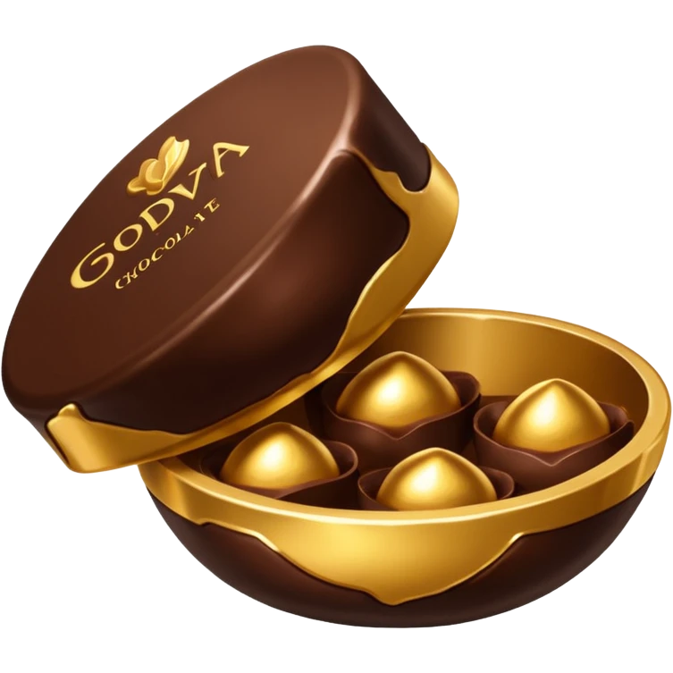 Godiva chocolate emoji