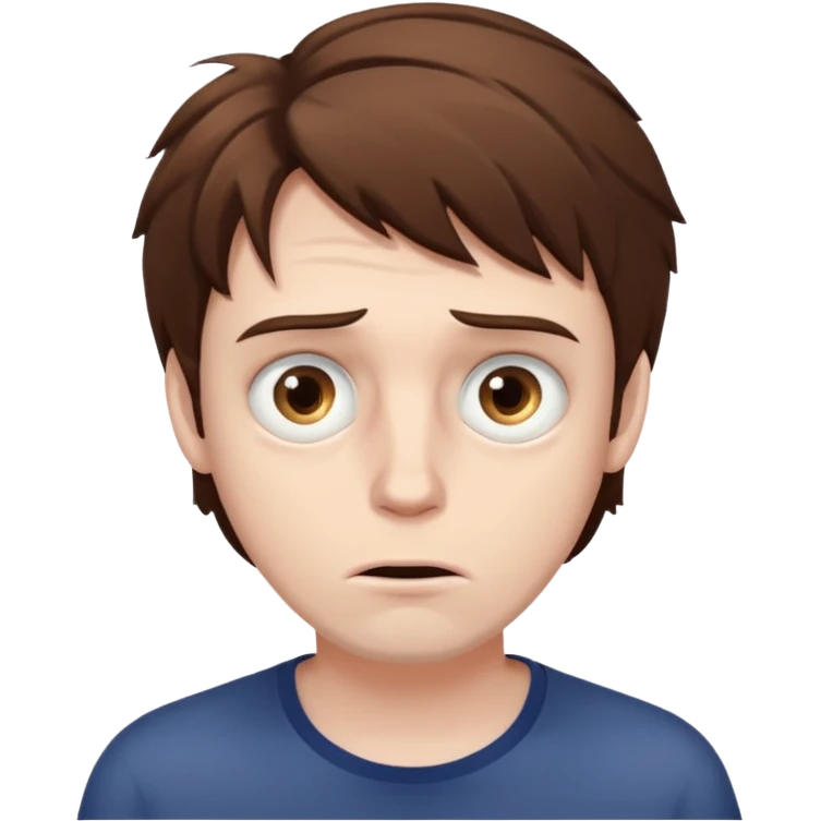 A Crazy man emoji
