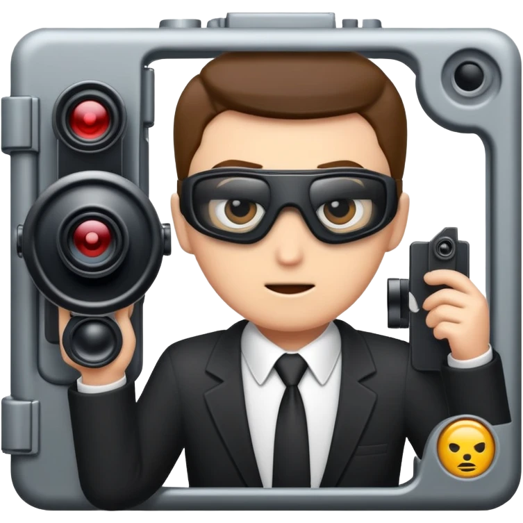 a spy mission emoji