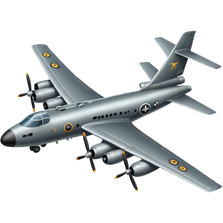 Avion militar emoji