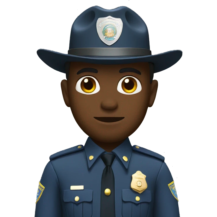 state trooper emoji