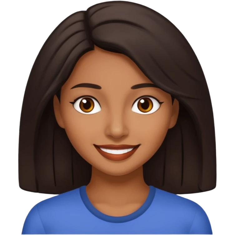 Morena parda emoji