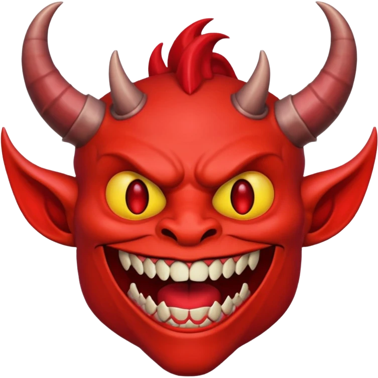 Red demon Emoji emoji
