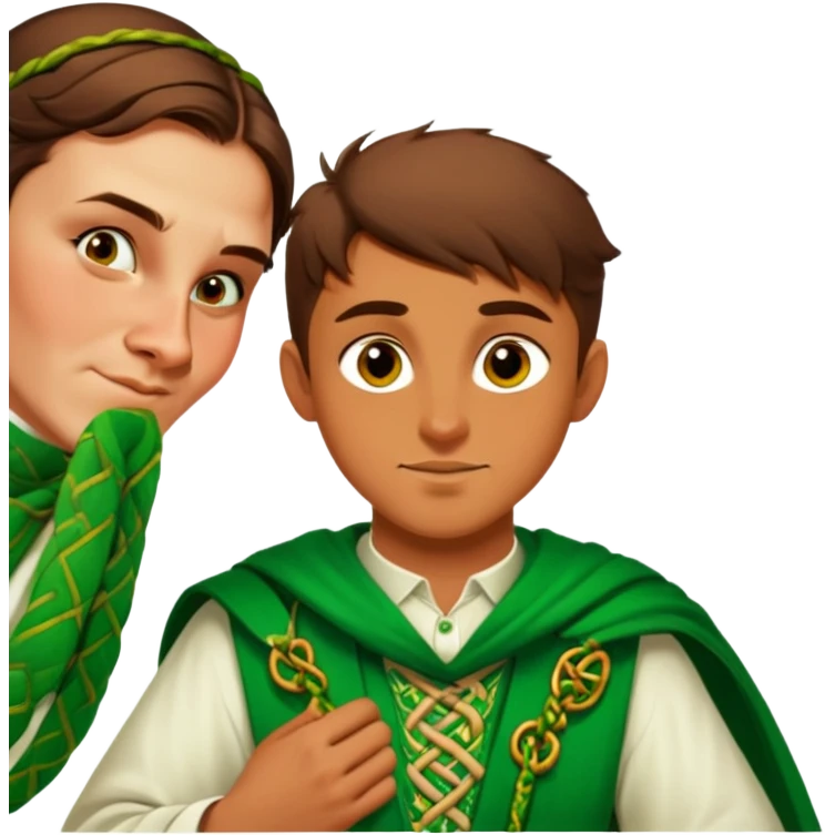 Mirthful Celt emoji