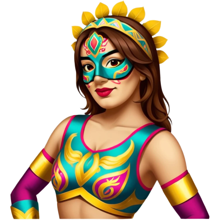 Luchador emoji