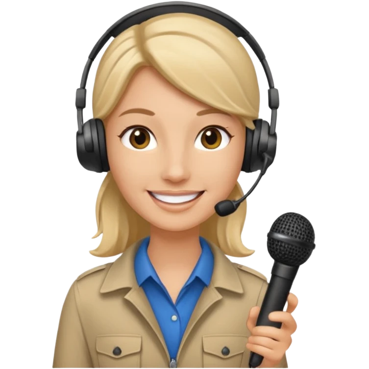 tour guide emoji