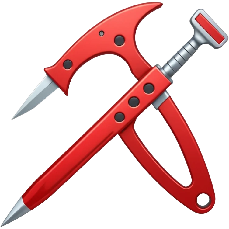 red razor emoji